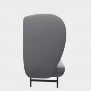 Sofa Plenum 2 seater Light Grey Fritz Hansen