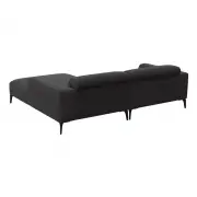Sofa Ronneby 1,5 seater+Chaiselong Copparo Intense Brown