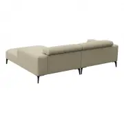 Sofa Ronneby 1,5 seater+Chaiselong Copparo Sandy Beige