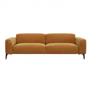 Sofa Ronneby 3 seater Super Velvet Warm Yellow