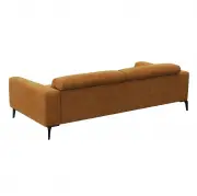 Sofa Ronneby 3 seater Super Velvet Warm Yellow