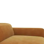 Sofa Ronneby 3 seater Super Velvet Warm Yellow
