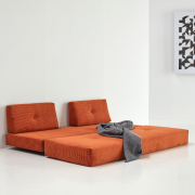 Sofa rozkładana Sigmund Indu Burnt Orange Innovation