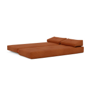 Sofa rozkładana Sigmund Indu Burnt Orange Innovation