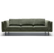 Sofa Sigge 3,5 osobowa zielona Sits