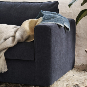 Sofa Sophia 4 osobowa ciemnoniebieska Sits