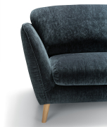 Sofa Stella 3 seater Atropa dark blue Sits