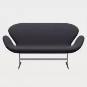 Sofa Swan Capture Blue Coal Fritz Hansen