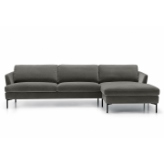 Sofa Timjan Set 2 szara Sits