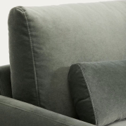 Sofa Veliro 3 osobowa aksamitna zielona Kave Home