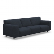 Sofa Vesta High 4 Osobowa 260 Cm Granatowa