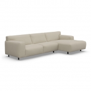 Sofa Vesta High Z Szezlongiem 301X160 Cm Piaskowa