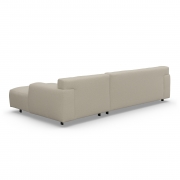 Sofa Vesta High Z Szezlongiem 301X160 Cm Piaskowa