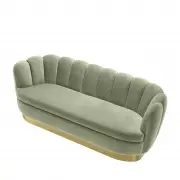 Sofa mirage pistacjowa Eichholtz