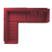 Sofa modułowa Alfa Zanotta