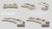 Sofa modułowa Duo Maxi Sancal