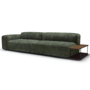 Sofa modułowa Edda ze stolikiem Bloom Green Sits