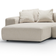 Sofa modułowa Edda ze stolikiem Moss Natur Sits