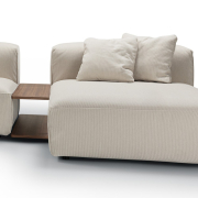 Sofa modułowa Edda ze stolikiem Moss Natur Sits