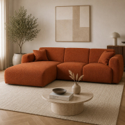 Sofa narożna Molino ceglasta Micadoni