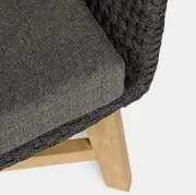 Sofa ogrodowa Coachella antracytowa Bizzotto