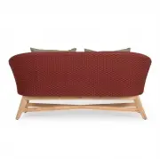 Sofa ogrodowa Coachella czerwona Bizzotto