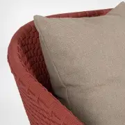 Sofa ogrodowa Coachella czerwona Bizzotto