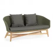 Sofa ogrodowa Coachella zielona Bizzotto