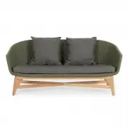 Sofa ogrodowa Coachella zielona Bizzotto