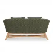 Sofa ogrodowa Coachella zielona Bizzotto