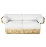 Sofa ogrodowa Basket 2 os. Lorkey Limonta Gubi