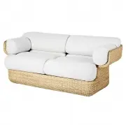 Sofa ogrodowa Basket 2 os. Lorkey Limonta Gubi