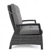 Sofa ogrodowa Britton antracytowa Bizzotto