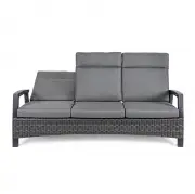 Sofa ogrodowa Britton antracytowa Bizzotto
