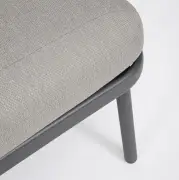 Sofa ogrodowa Harlow grafitowa Bizzotto
