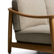 Sofa ogrodowa Elunda 3-osobowa Kave Home