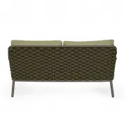 Sofa ogrodowa Everly oliwkowa Bizzotto