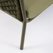 Sofa ogrodowa Everly oliwkowa Bizzotto