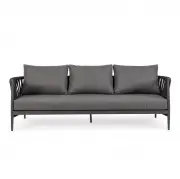 Sofa ogrodowa Jacinta antracytowa Bizzotto