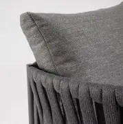 Sofa ogrodowa Jacinta antracytowa Bizzotto