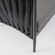 Sofa ogrodowa Jacinta antracytowa Bizzotto