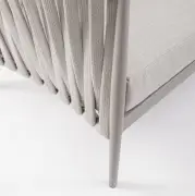 Sofa ogrodowa Jacinta piaskowa Bizzotto