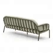 Sofa ogrodowa Joncols 3 os. beżowa kave home
