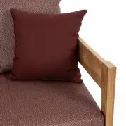 Sofa ogrodowa Kobo ciemny róż Bizzotto