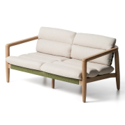 Sofa ogrodowa Menfi 2-osobowa Kave Home