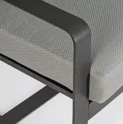 Sofa ogrodowa Merrigan 2 os. antracytowa Bizzotto