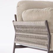 Sofa ogrodowa Pardis beżowa Bizzotto