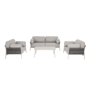 Sofa ogrodowa Pardis szara Bizzotto