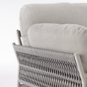 Sofa ogrodowa Pardis szara Bizzotto