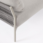 Sofa ogrodowa Pardis szara Bizzotto